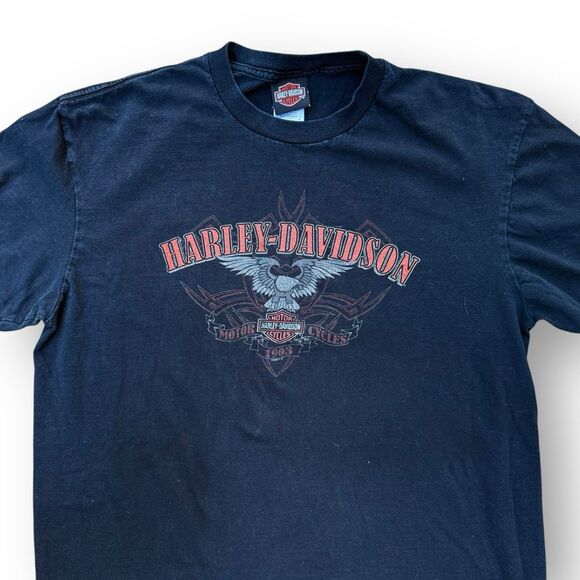 Vintage 2009 Harley Davidson Skagit Tee Black Size XL - Picture 4 of 10